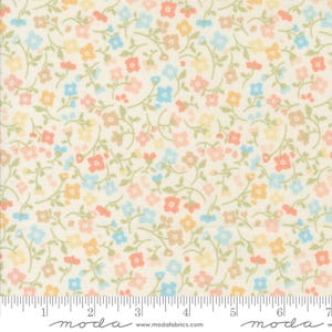 Dainty Meadow...Porcelain 31744 11...Heather Briggs of My Sew Quilty Life...Moda Fabrics