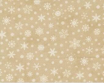 Poinsettia Plaza Parchment 44296 21 by 3 Sisters for Moda Fabrics