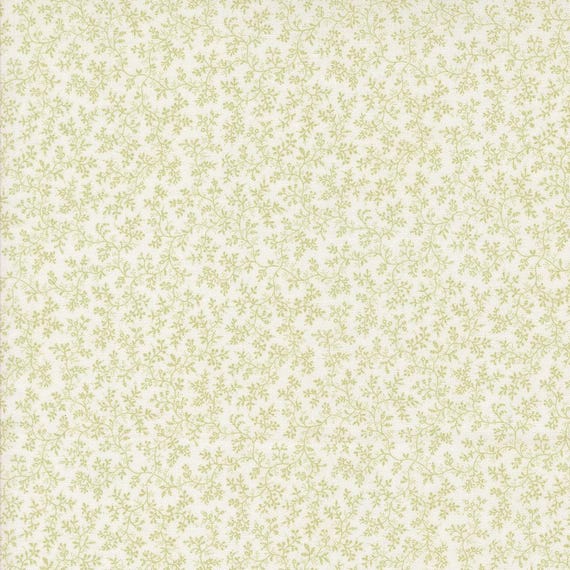 3 Sisters Favorites...Vintage Linens...Meadow Greens...44363 31...Moda Fabrics