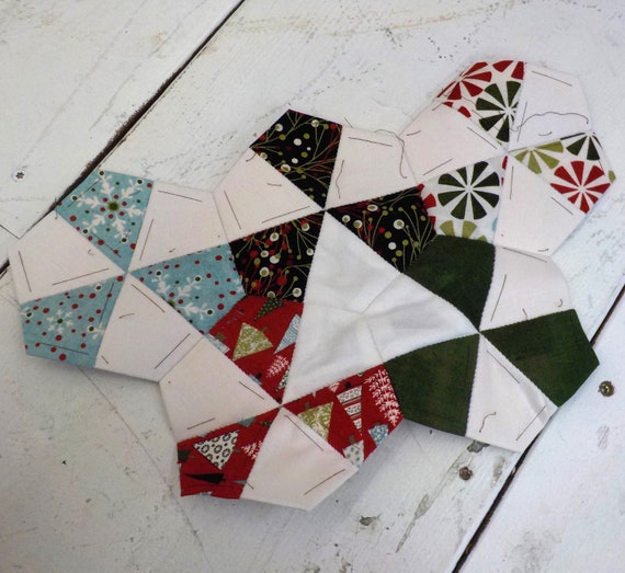 English Paper Piecing Made Easy | Templates for 2 Hexagon Kite