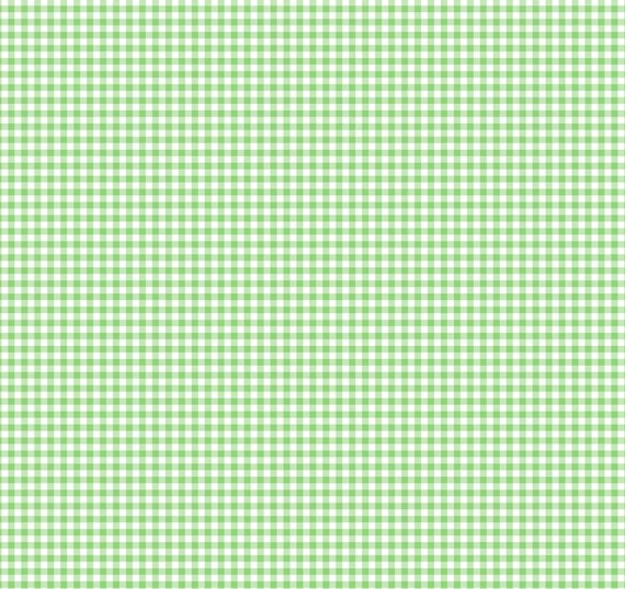 Posie TW11 green by Tanya Whelan...cottage style print, green gingham