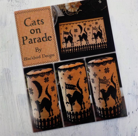 Cats on Parade by Blackbird Designs...cross-stitch design