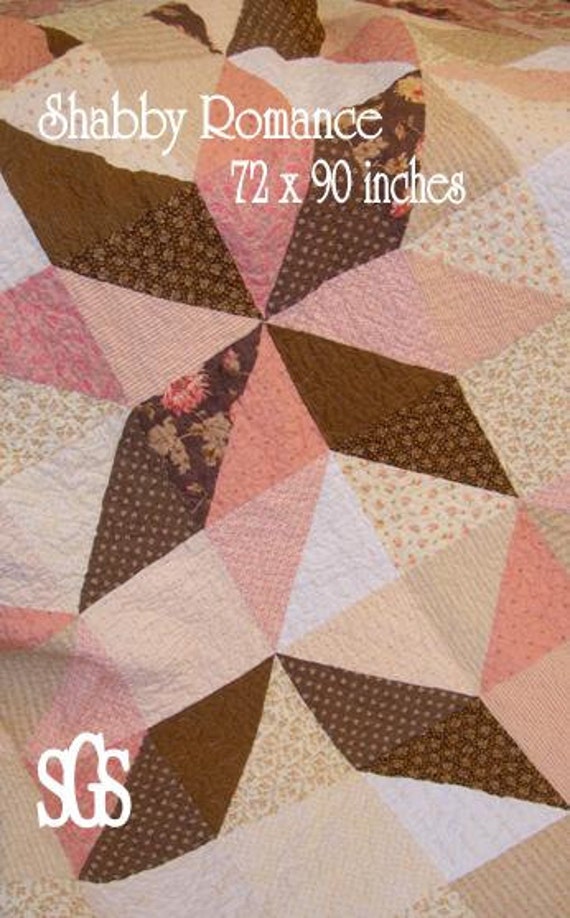 PDF Shabby Romance pattern by Mickey Zimmer for Sweetwater Cotton Shoppe