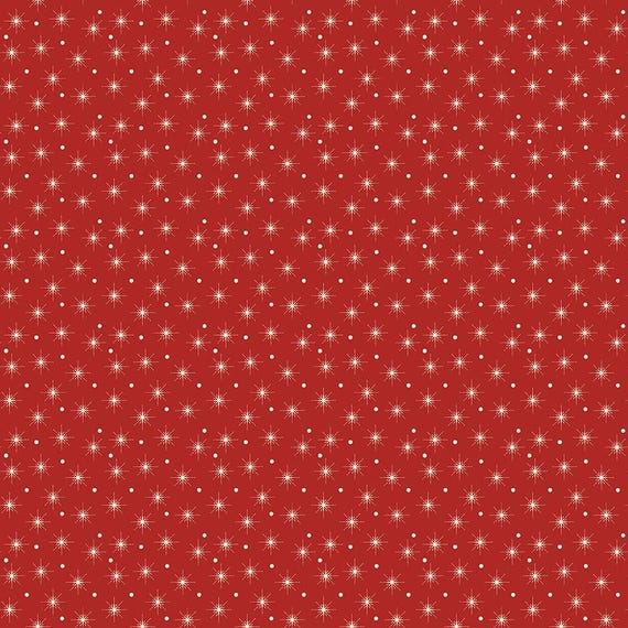 Christmas Greetings...C17667-RED...Sandy Gervais...Riley Blake Designs