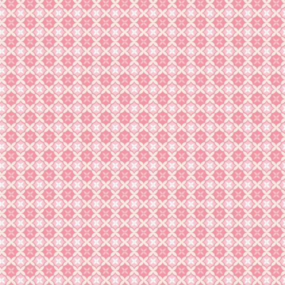Le Petit Escargot...Aussie Quilt Pink...Lori Woods...Poppie Cotton