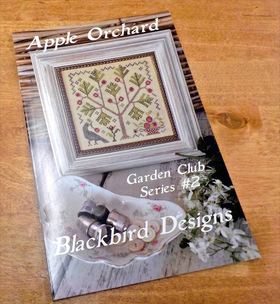 Apple Orchard, Garden Club Series #2, by Blackbird Designs...cross-stitch design