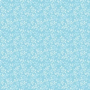 My Victorian Garden...Light Blue 3414-17...designer Mary Jane Carey...Henry Glass...pastel