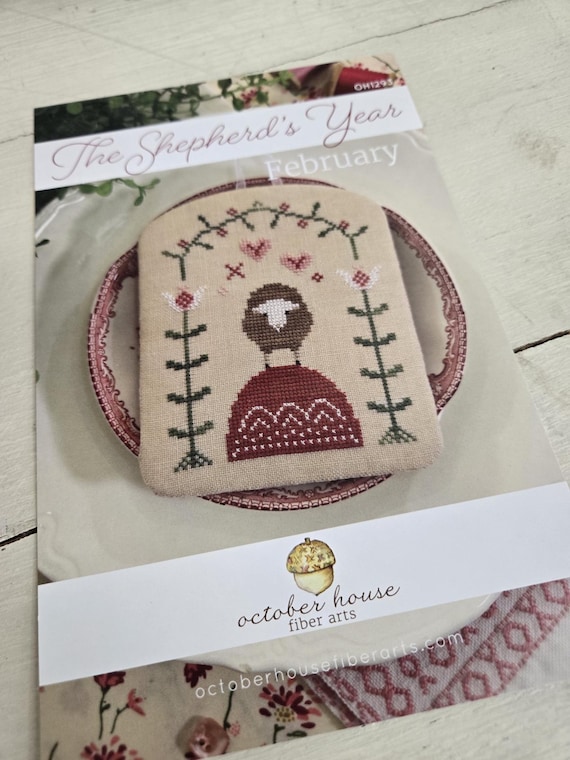 The Shepherd's Year...February...October House Fiber Arts...cross stitch chart