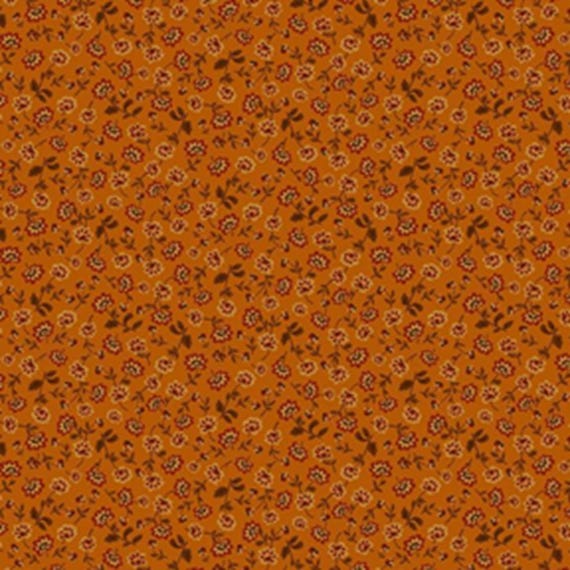 Cheddar and Coal III...R171475D CHEDDAR...Floral...Pam Buda...Marcus Fabrics
