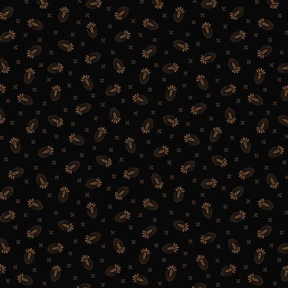 Black Sheep Cottons...R171934D-BLACK...Pam Buda...Marcus Fabrics