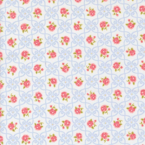 Memory Lane...Off White 18782 11...Brenda Riddle of Acorn Quilt Company...Moda Fabrics