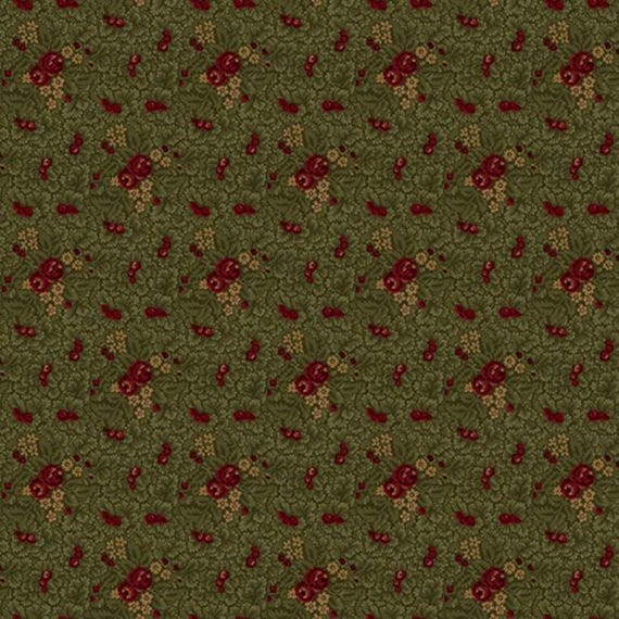 Pineberry Lane...R172000D-GREEN...Pam Buda...Marcus Fabrics