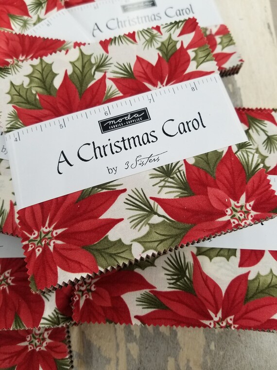 A Christmas Carol...Charm Pack...3 Sisters...Moda Fabrics