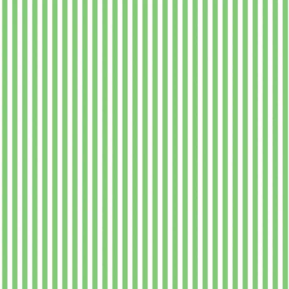 Picnic TW18 Green by Tanya Whelan...cottage style print, stripe