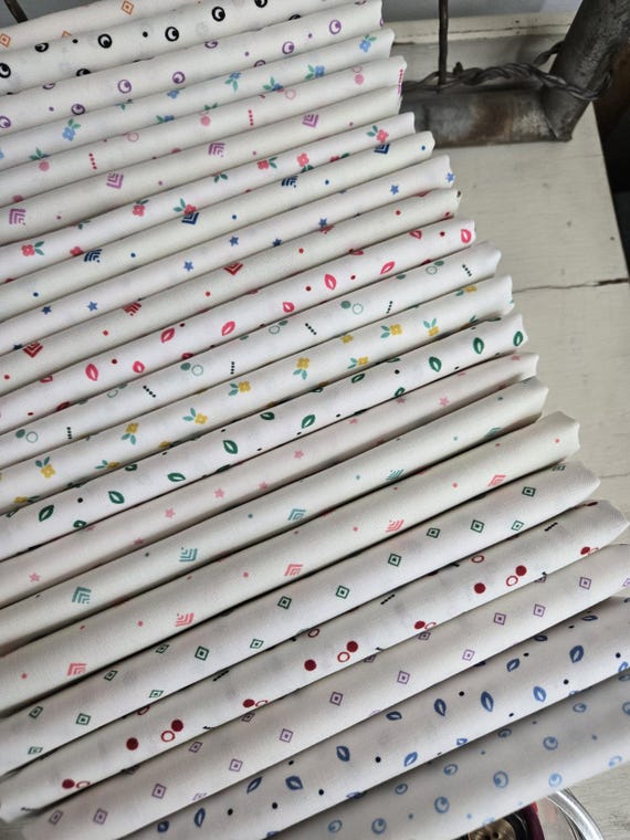 Feedsack Tiny Print Backgrounds...FQ Bundle...Debbie Beaves...Robert Kaufman Fabrics...22 prints