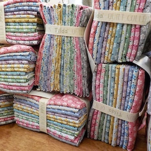 Meadow Basics fat 8th bundle...12--fat 8ths...a Tilda Collection designed by Tone Finnanger