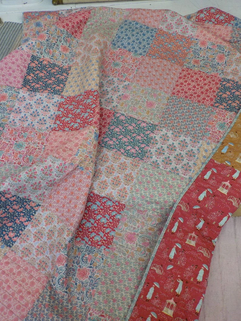 Last Kit Windy Quilt Kit...featuring Windy Days a Tilda Etsy