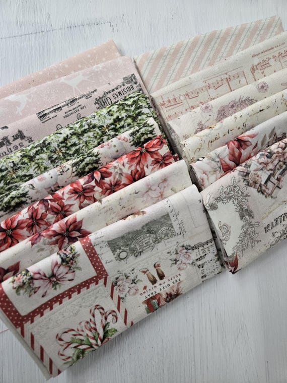 Christmas Magic...HALF Yard Bundle...Frank Garcia...Blank Quilting...14 prints