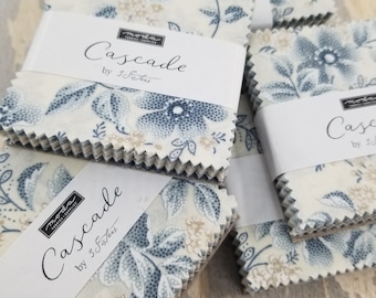 Cascade Mini Charm Pack by 3 Sisters for Moda Fabrics, 42--2 1/2 inch squares