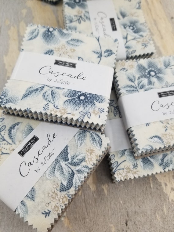 Cascade Mini Charm Pack by 3 Sisters for Moda Fabrics, 42--2 1/2 inch squares