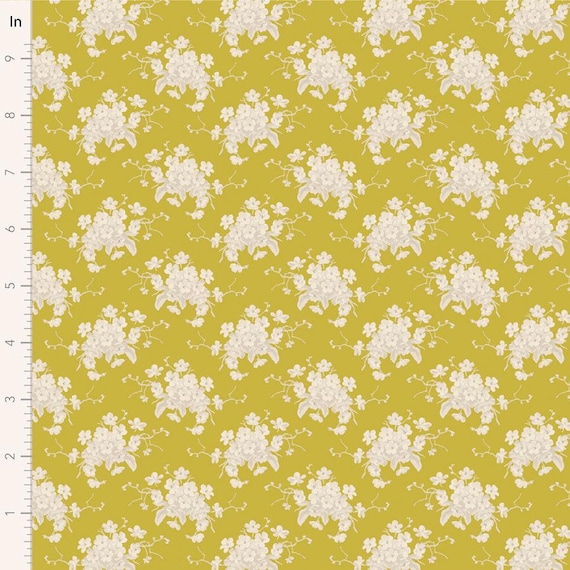 Sunday Brunch...White Flower Sour Yellow...a Tilda collection...Tone Finnanger