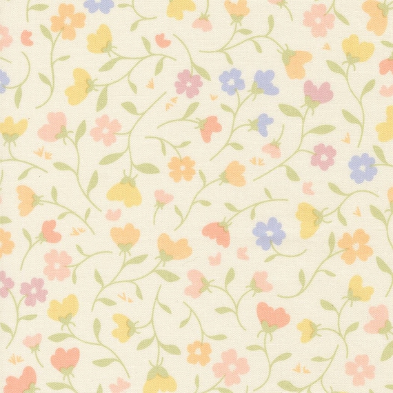 Pastel Prairie...31780 11 porcelain...Heather Briggs of My Sew Quilty Life...Moda Fabrics