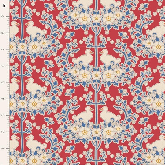 Jubilee- Duck Nest Red...a Tilda Collection designed by Tone Finnanger