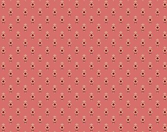 Piecemakers Sampler Pink Ditsy Dot R170796-PINK by Pam Buda for Marcus Fabrics