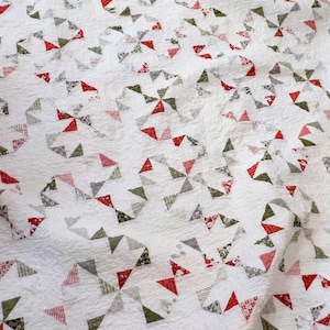 December Blizzard quilt kit...designed by Mickey Zimmer for Sweetwater Cotton Shoppe featuring Lella Boutique Christmas collections
