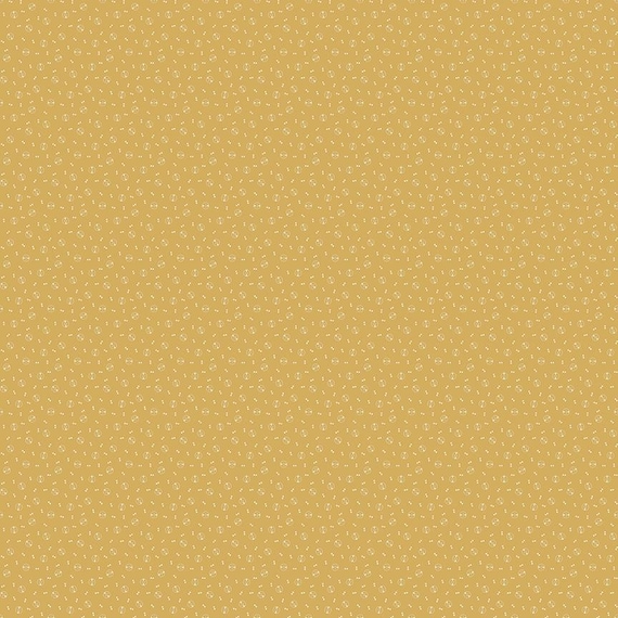 Thimbleweed...54835-2 ochre...designer Julie Hendricksen...Windham Fabrics