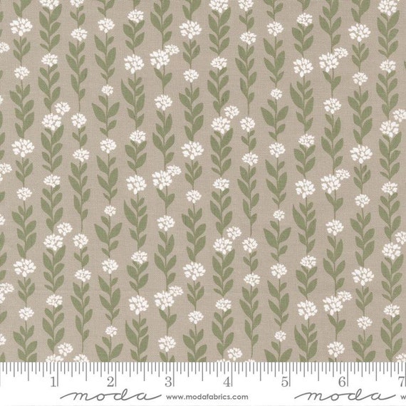 Country Rose Taupe 5171 16 by Lella Boutique for Moda Fabrics