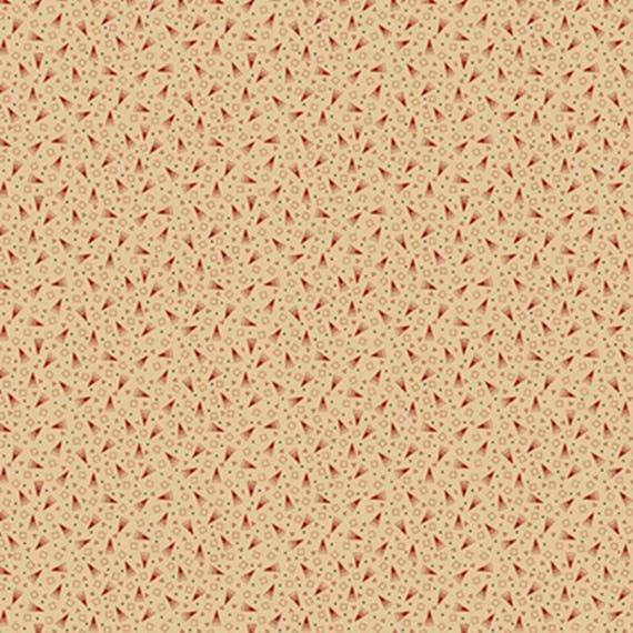 Colorful Coordinates and Stashing Stripes...Triangle...R171444D CREAM...Pam Buda...Marcus Fabrics