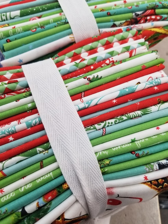 Jingle Bells...HALF Yard Bundle...The Cottage Mama...Riley Blake Designs