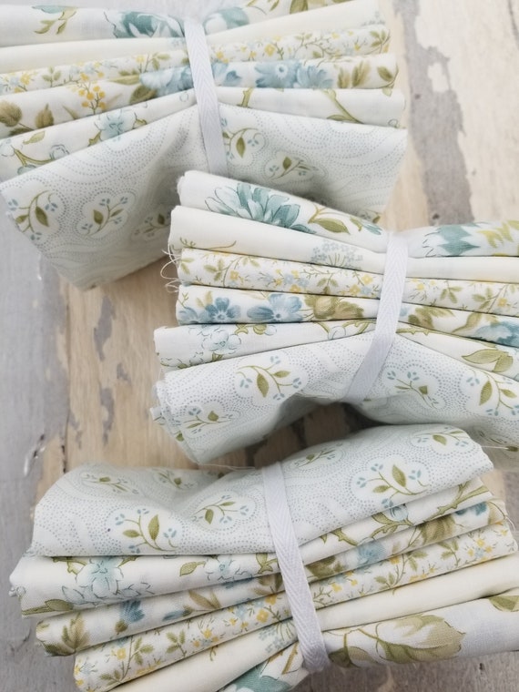 Honeybloom Milk Floral Fat Quarters by 3 Sisters for Moda Fabrics...6 fat quarters