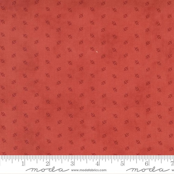 Rendezvous Crimson 44308 13 by 3 Sisters for Moda Fabrics