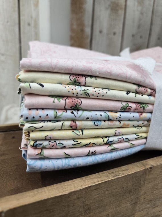 Garden Party...HALF Yard bundle...Sheri McCulley...Poppie Cotton...10 prints
