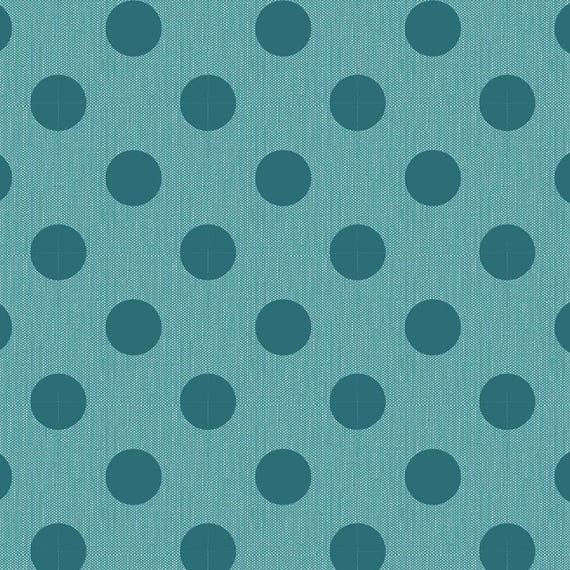 Tilda- Chambray Dots Aqua...a Tilda Collection designed by Tone Finnanger