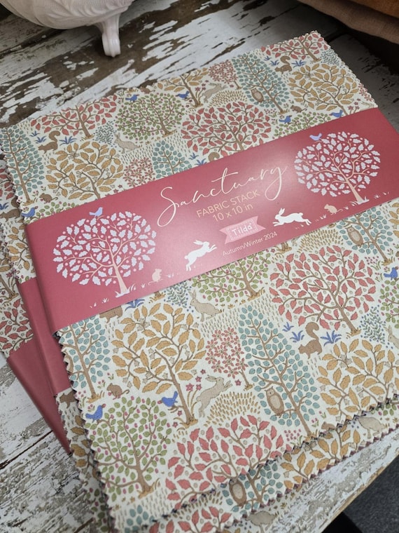 Sanctuary...Fabric Stack...a Tilda Collection designed by Tone Finnanger