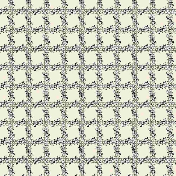 Opposite Options Trellis R310377 CREAM by Sheryl Johnson for Marcus Fabrics
