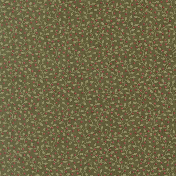 Candlelight Christmas...44427 15 Holly...3 Sisters...Moda Fabrics