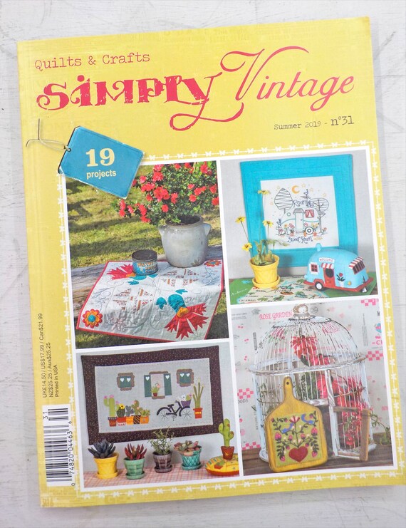 Simply Vintage by Quilt Mania summer 2019 issue