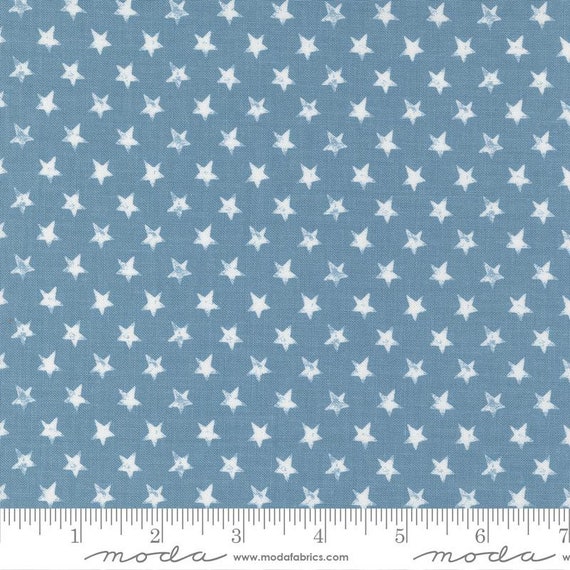 Old Glory Sky 5204 13 by Lella Boutique for Moda Fabrics...patriotic, Americana