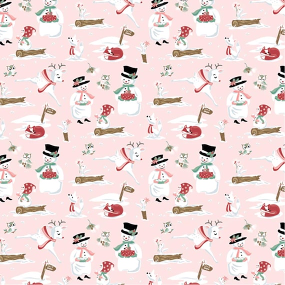 Frost and Flurry...Mr & Mrs Flurry Pink...Sheri McCulley...Poppie Cotton