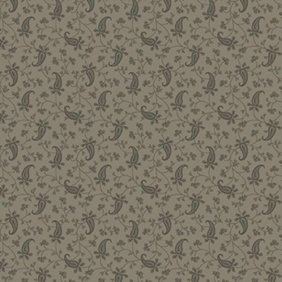 Stone Cottage...R171585D gray...cottage paisley...Pam Buda...Marcus Fabrics