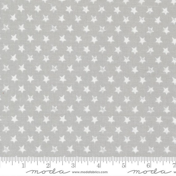 Old Glory Silver 5204 12 by Lella Boutique for Moda Fabrics...patriotic, Americana