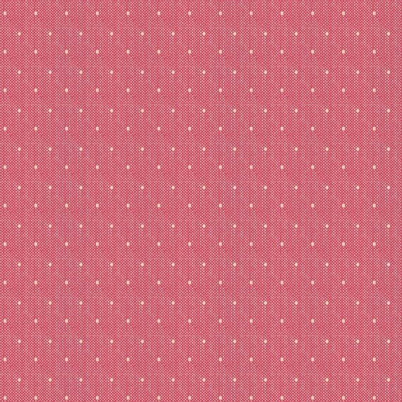 Creating Memories...Winter Reds and Greens...Woven tinydot red TIL160081-V15...Tone Finnanger