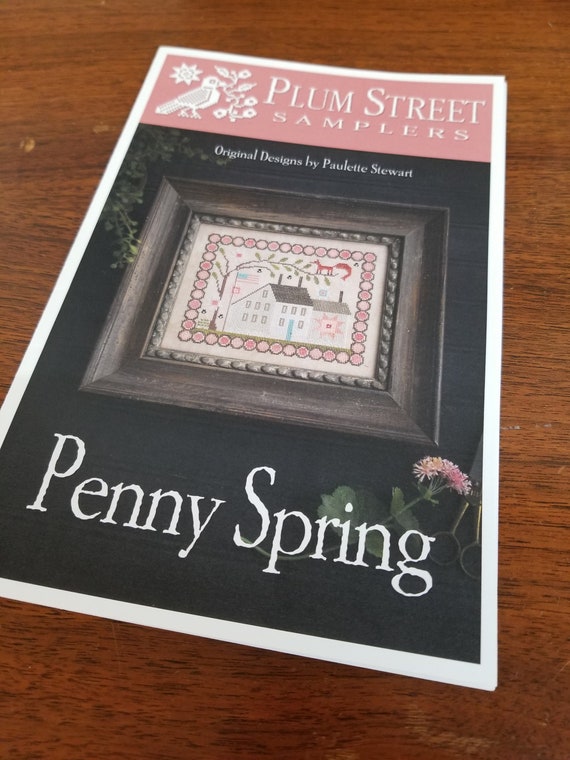 Penny Spring by Plum Street Samplers...cross stitch pattern
