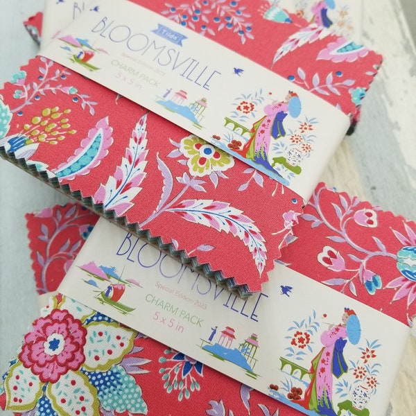 Fabric Charm Pack by Tilda Etsy