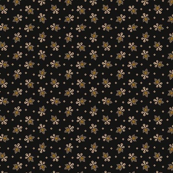 Black Sheep Cottons...R171932D-BLACK...Pam Buda...Marcus Fabrics