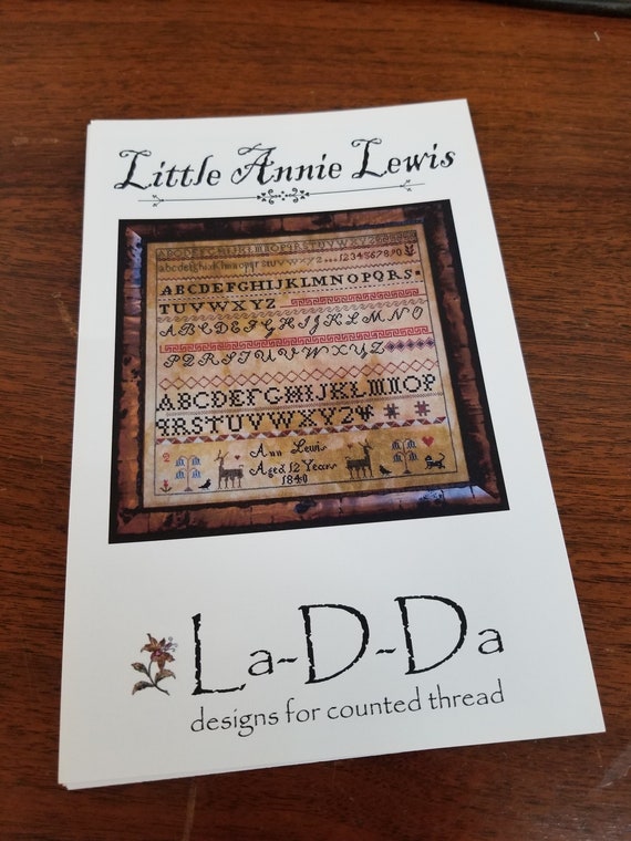 Little Annie Lewis by La-D-Da...cross stitch pattern